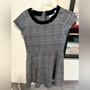 Comfortable black and grey dress.